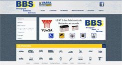 Desktop Screenshot of bourgognebatteriesservices.com